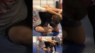 Flying Triangle quick fix #bjj #jiujitsu #martialarts