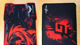 WarHammer Speed Type VS RedGear Control Type Mouse Pad