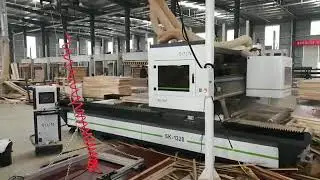 CNC four-sided saw for door four sides cutting machine four side saw 003