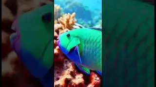 The Most Colorful Fish in the Ocean #shorts