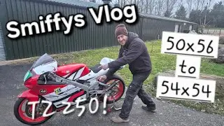 Building a 54x54 4tw Yamaha TZ 250