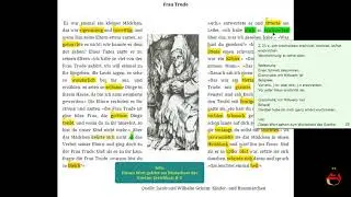 Frau Trude von Jacob und Wilhelm Grimm