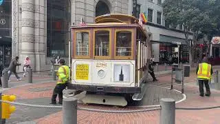 Cable car in sfo