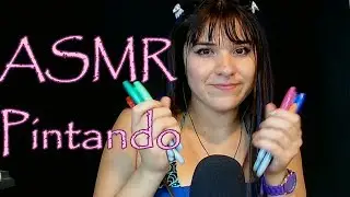 ASMR CHILE: Susurros, sonidos de lapices y papel/ PARA DORMIR Y RELAJARTE