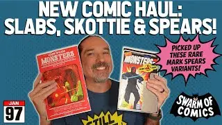 Unboxing a CRAZY Comic Haul &ndash; Spears Variants, Silver Age Slab & Skottie Young!