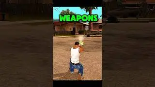 Top 5 Best weapons In Gta Sa ☠️😍 #shorts #gta #gtasanandreas  #fyp #like #gta #fy #explore