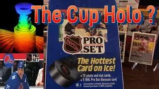 1990 Pro Set Hockey Card Box Break Stanley Cup Hologram