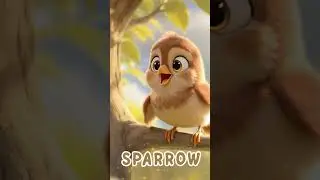 sparrow | learning about birds | Moms Bean Tv