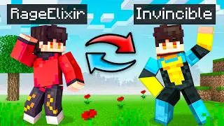 Swapping LIVES with INVINCIBLE in Minecraft!
