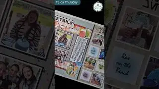 Star Wars Mocktails Double A4 Scrapbook Layout | Ta-da Thursday