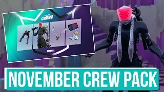 BRAND NEW INKQUISITOR FORTNITE NOVEMBER CREW PACK BUNDLE! Full Gameplay & Review!