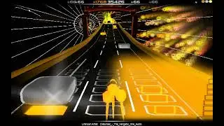 Disturbed -The vengeful one Audiosurf Gameplay (Mono mode)