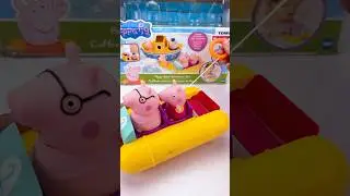 Satisfying with Unboxing & Review Peppa Pig Boat Adventure Set ASMR #shorts #reels #peppapig