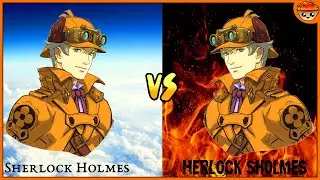 Sherlock Holmes in Japanese Voice but Herlock Sholmes in English  WTF LOL