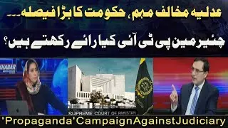 'Propaganda' campaign against judiciary - Chairman PTI's Reaction