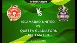 Islamabad united vs Quetta gladitor match PSL 2022 | PSL 2022 LIVE | PSL live streaming