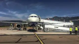 British Airways Airbus A320 Flight From London Heathrow to Corsica Figari