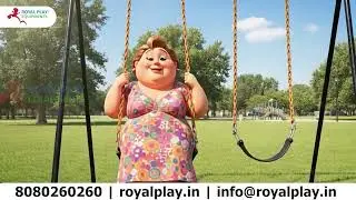Royal play equipment swing Can Handle Anything! Super Strong & Safe