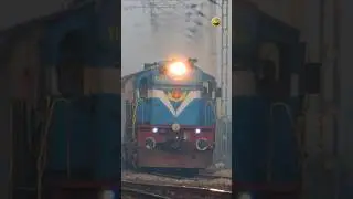 Rajdhani Express at Full Speed  #dieselpower #dieselengine #indianrailways #diesellocomotive