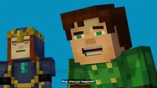 (ALT)Minecraft story mode EP 5 a city in the clouds part 3