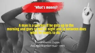 FRANK VINCENT ZAPPA | KAMPUNG QUOTES OFFICIAL #zappa #quotes