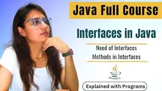 Interface in Java | JAVA Course for Beginners