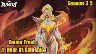 Emma Frost Phoenix Diamond 1 Hour of Gameplay | Marvel Rivals | Season 3.5