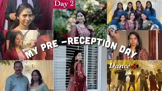My Pre-Reception day| Vlog | wedding series #wedding#reception #weddingday #weddings #receptionday