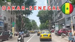Driving around the city of Dakar #driving #dakar #senegal #africa #roadtodakar