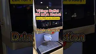 Drinks Section . Unli Beer. Eat for FREE on your Birthday #vikings #buffet #unlimited #fyp #shorts