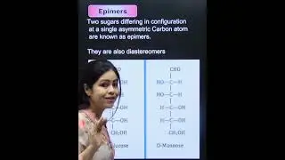 Easy way to understand Epimers🔥
