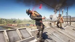 RDR2 Smooth Slow Motion Action  Ultra Detailed Wild West Gameplay (PC 60FPS)