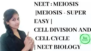 Meiosis| Cell Cycle and Cell Division Class 11 Neet 2020|Crossing over | Meiosis|NEET Biology