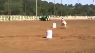 JC Wilson running barrels 7-22-11