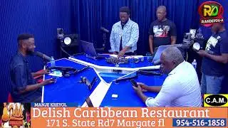 Randevou-a: Update sou Djakout #1 - Vendredi 💯/💯 Live Sou Radio Television Caraibes