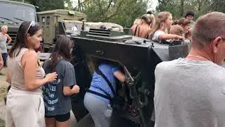 Gajary. Hranica 2025. Saurer 4K 4FA. Historick&aacute; vojensk&aacute; technika.  5.