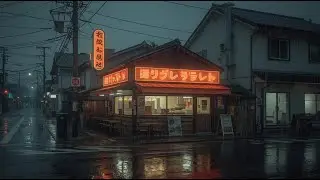 Neon Lights in the Rain 🌧️ | A Japanese Lo-Fi Night Escape
