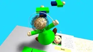 Play as NEW Baldi Playtime!.. Baldi's Basics Obby