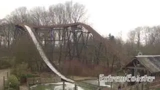 Screaming Eagle Bellewaerde - On Ride - POV - HD