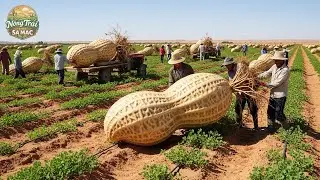 Thật Không Thể Tin Nổi Khi Lạc Được Trồng Giữa Sa Mạc Sahara Và Cái Kết Khiến Cả Thế Giới Kinh Ngạc