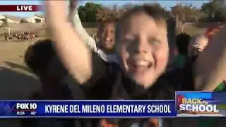 Back to school: Kyrene del Milano Elementary School