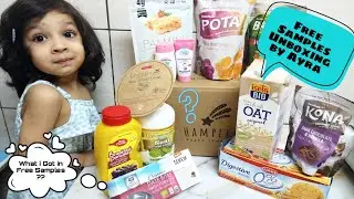 Ayra Unboxing Free Samples from Hamples | 100% Free Samples | Unboxing Video | UAE