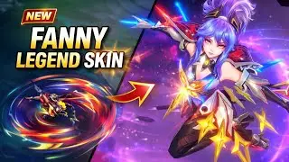 FANNY LEGEND SKIN GAMEPLAY | SKILLS AND EFFECTS ULTRA GRAPHICS