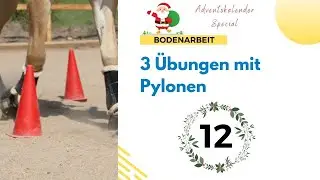 3 &Uuml;bungen mit Pylonen I Adventskalender T&uuml;rchen Nr. 11