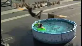 Kobe Bryant Jumps Over Pool of Snakes