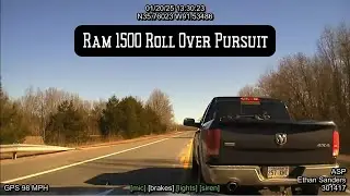 Stolen Truck Chase Ends in Dramatic Crash! | Arkansas State Police Pursuit | January 20, 2025
