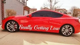 After Eibach (Sportline) Springs/ 2013 Genesis Coupe 3.8 R Spec