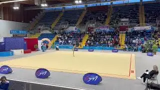 Ariana Hubert Massues 2024/25. Championnat de France à Reims.
