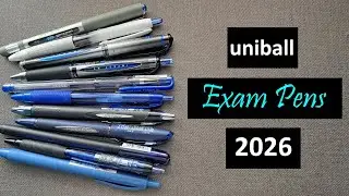 uniball EXAM PENS 2026 - Best Gel and Rollers for Exams