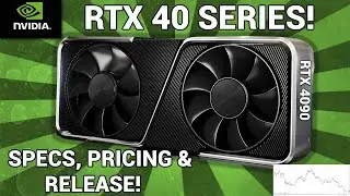 Nvidia 40 series NEWEST INFO! SPECS, RELEASE DATE & PRICING!